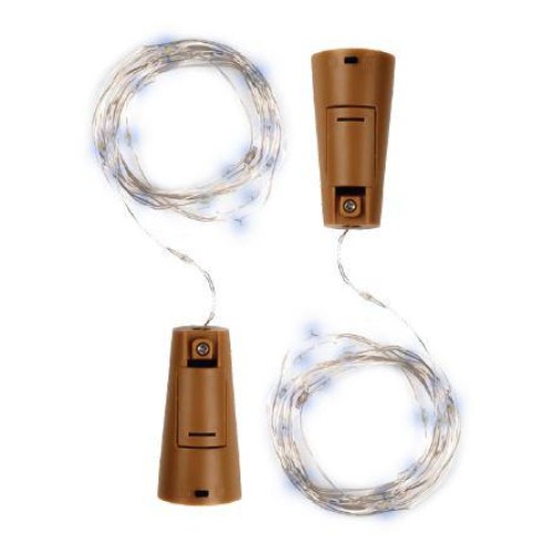 Гирлянда "Пробки" DC-G04-20WS2 20 LED 3х(LR44/LR1154/AG13/G13) в компл. бел. (уп.2шт) ФАZА 5059696