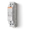 Контактор модульный 1NO + 1NC 20А AgSnO2 12В DC 17.5мм IP20 FINDER 222390124000