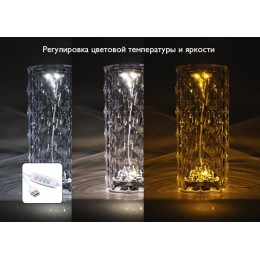 Светильник светодиодный настольный CTL3-USB 3Вт 120лм 5В 2SMD IP20 диммер: 2700-3000К/4000-4500К/600