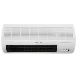 Тепловентилятор электрический настенный PTC 2кВт бел. Rexant 60-0035