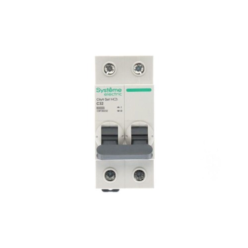 Выключатель автоматический 2п City9 Set (АВ) С 32А 6кА 230В SE C9F36232