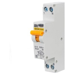 Выключатель автоматический дифференциального тока B 10А 30мА АВДТ32МL KARAT IEK MVD12-1-010-B-030