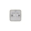 Выключатель 2-кл. ОП Blanca 10А IP20 (сх. 5) 250В с изолир. пластиной беж. SE BLNVA105017
