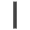 Радиатор дизайн Shift Q30 C2180 6 секц. RAL9005m Royal Thermo НС-1631257