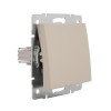 Выключатель 1-кл. СП Rain IP20 механизм крем. LEZARD 703-0388-100