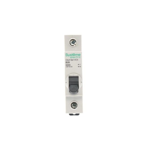 Выключатель автоматический 1п City9 Set (АВ) B 20А 6кА 230В SE C9F16120