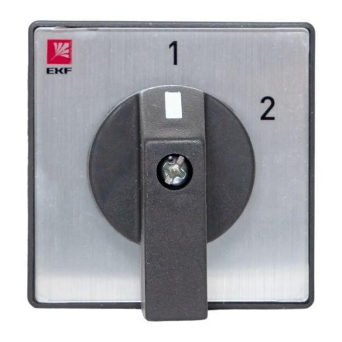Переключатель кулачковый ПК-1-52 2П 25А "1-2" EKF pk-1-52-25