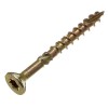 Саморез конструкц. самозенкующий 4.0х70 потай желт. цинк TORX (уп.100шт) коробка СТРОЙМЕТИЗ 20230922