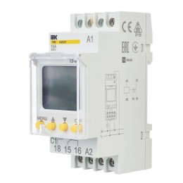 Таймер цифровой ТЭ80 16А 230В на DIN-рейку KARAT IEK MTA10-16-080