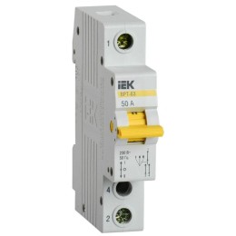 Выключатель-разъединитель трехпозиционный 1п ВРТ-63 50А KARAT IEK MPR10-1-050