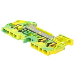 Колодка клеммная ST-2.5 земля пружинная EKF plc-jxb-st-2.5-pen