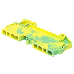 Колодка клеммная ST-2.5 земля пружинная EKF plc-jxb-st-2.5-pen