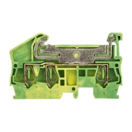 Колодка клеммная ST-1.5 3 вывода земля пружинная EKF plc-jxb-st-1.5-3-pen