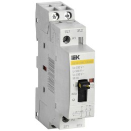 Контактор модульный КМ20-11МР AC с ручным управ. KARAT IEK MKK12-20-11