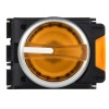 Переключатель 3 полож. 2НО с подсветкой желт. MASTER IEK MI-SW60-20XD-4-14-3-K05