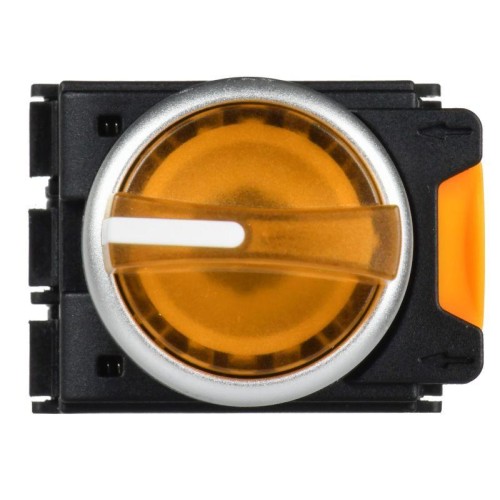Переключатель 3 полож. 2НО с подсветкой желт. MASTER IEK MI-SW60-20XD-4-14-3-K05