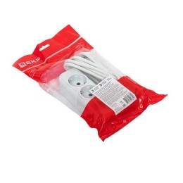 Удлинитель 3х5м с заземл. 16А IP20 Эксперт 3.0кВт ПВС 3х1 PROxima EKF UBA16-310-3-05