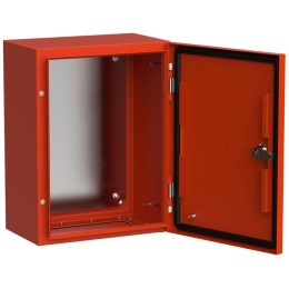 Корпус ЩМП-40.30.20 TITAN 5 УХЛ1 IP66 метал. RAL3020 IEK TI5-13-N-040-030-020-66