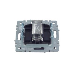 Розетка телевизионная оконечная TV СП Brite РТВ11-0-БрМ механизм маренго IEK BR-A10-O-K35