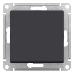 Переключатель проходной 1-кл. СП AtlasDesign Aqua 10А IP44 (сх. 6) 10AX механизм карбон SE ATN441061