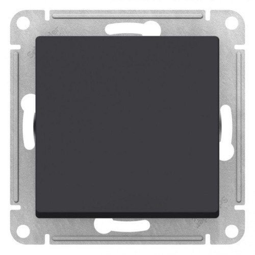 Переключатель проходной 1-кл. СП AtlasDesign Aqua 10А IP44 (сх. 6) 10AX механизм карбон SE ATN441061