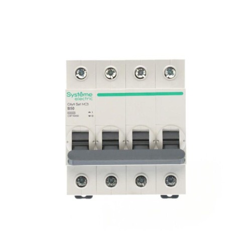 Выключатель автоматический 4п City9 Set (АВ) B 50А 6кА 400В SE C9F16450