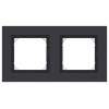 Рамка 2-м AtlasDesign Aqua IP44 карбон SE ATN441002