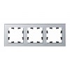 Рамка 3-м AtlasDesign Nature стекло алюм. SE ATN320303