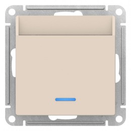 Выключатель карточный СП AtlasDesign 10А IP20 без задержки времени механизм беж. SE ATN000267