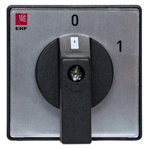 Переключатель кулачковый ПК-1-53 3П 10А "1-2" EKF pk-1-53-10