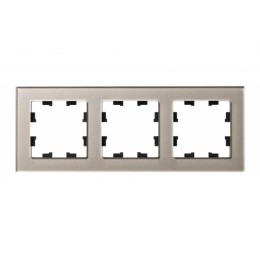 Рамка 3-м AtlasDesign Nature стекло шампань SE ATN320503