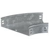 Угол для лотка плавный 45град. 600х50 Г01 ESCA HDZ IEK CPG01-0-45-050-600-HDZ