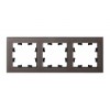 Рамка 3-м AtlasDesign Nature стекло мокко SE ATN320603
