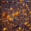 Гирлянда светодиодная "Светодиодный Дождь" 2х1.5м 192LED желт. 12Вт 230В IP65 постоян. свечение пров