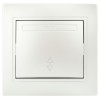 Переключатель 1-кл. СП Plano 10А IP20 1-103-06 250В перламутр Intro Б0053752