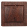 Переключатель 1-кл. СП Plano 10А IP20 1-103-10 250В венге Intro Б0053754