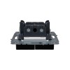 Выключатель 2-кл. СП BRITE ВС10-2-1-БрЧ 10А с индик. механизм черн. IEK BR-V20-1-10-K02