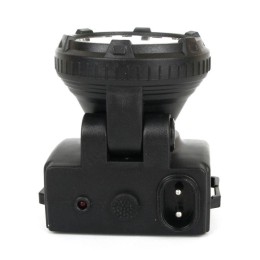 Фонарь аккумуляторный налобный LED5367 LED + 5SMD 1.2Вт 2 режима 220В пластик. черн. (бокс) Ultrafla