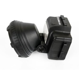 Фонарь аккумуляторный налобный LED5367 LED + 5SMD 1.2Вт 2 режима 220В пластик. черн. (бокс) Ultrafla