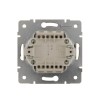 Переключатель проходной 1-кл. СП Rain IP20 механизм крем. LEZARD 703-0388-105