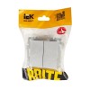 Выключатель жалюзи СП BRITE ВС10-1-5-БрА 10А механизм алюм. IEK BR-V15-0-10-K47