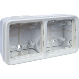 Коробка установочная ОП 2-м Plexo горизонт. бел. Leg 069690