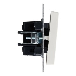 Выключатель жалюзи СП BRITE ВС10-1-5-БрБ 10А механизм бел. IEK BR-V15-0-10-K01