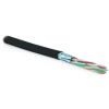 Кабель витая пара экранир. FTP (F/UTP) кат.6 4 пары 23 AWG ОЖ solid для внешн. прокладки LSZH UFTP4-