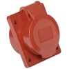 Розетка встраиваемая 16А 3P+E+N 380В IP44 ССИ-415 IEK PSR42-016-5