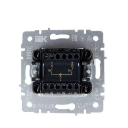 Выключатель жалюзи СП BRITE ВС10-1-5-БрЖ 10А механизм жемчуж. IEK BR-V15-0-10-K36