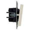 Выключатель жалюзи СП BRITE ВС10-1-5-БрКр 10А механизм беж. IEK BR-V15-0-10-K10