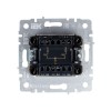 Выключатель жалюзи СП BRITE ВС10-1-5-БрКр 10А механизм беж. IEK BR-V15-0-10-K10