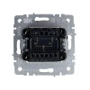 Выключатель жалюзи СП BRITE ВС10-1-5-БрМ 10А механизм маренго IEK BR-V15-0-10-K35