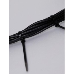 Хомут кабельный 2.5х150 нейл. черн. (уп.100шт) IEK UHH32-D025-150-100